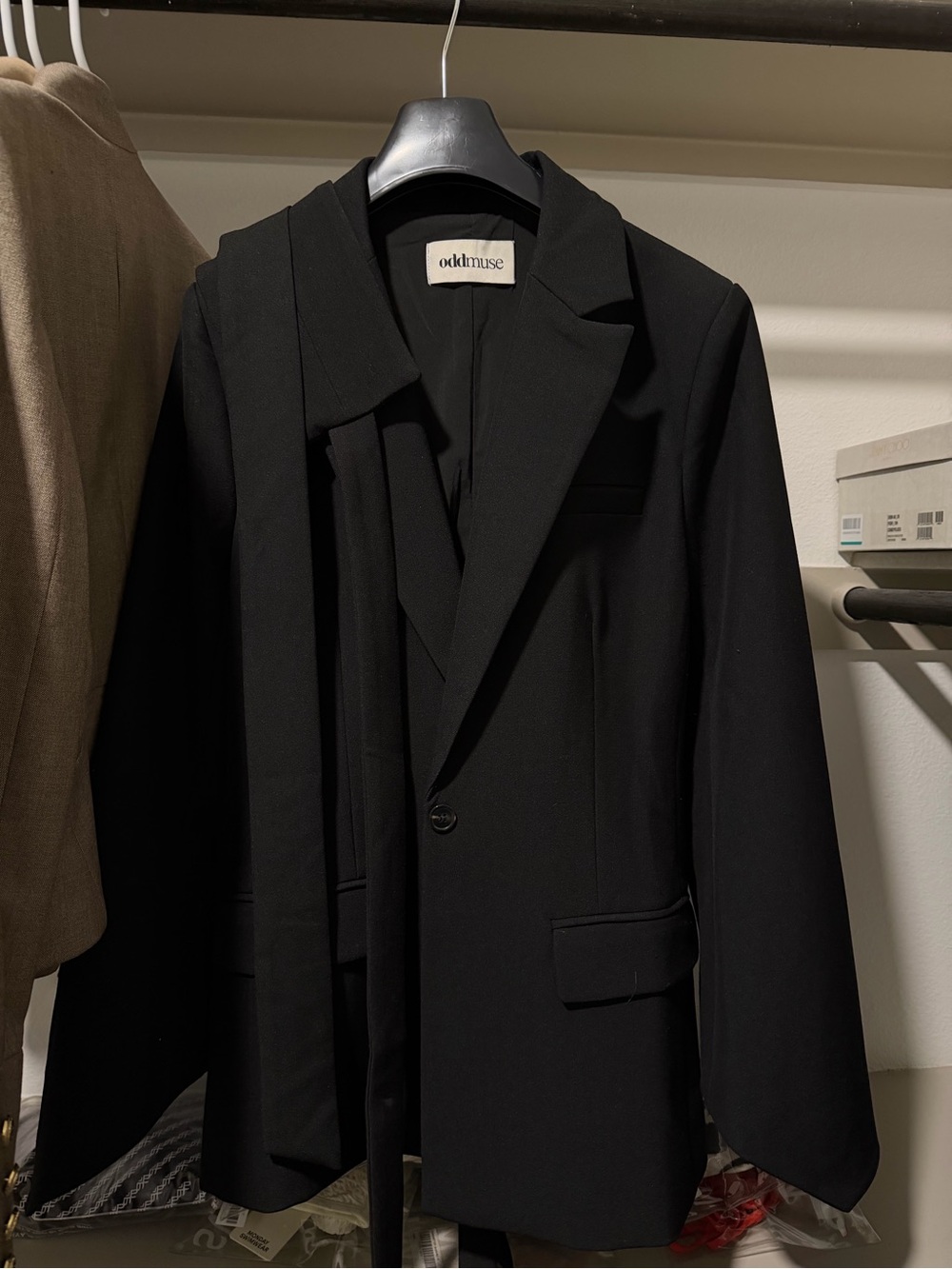 oddMuse Black Women's Single-Button Blazer